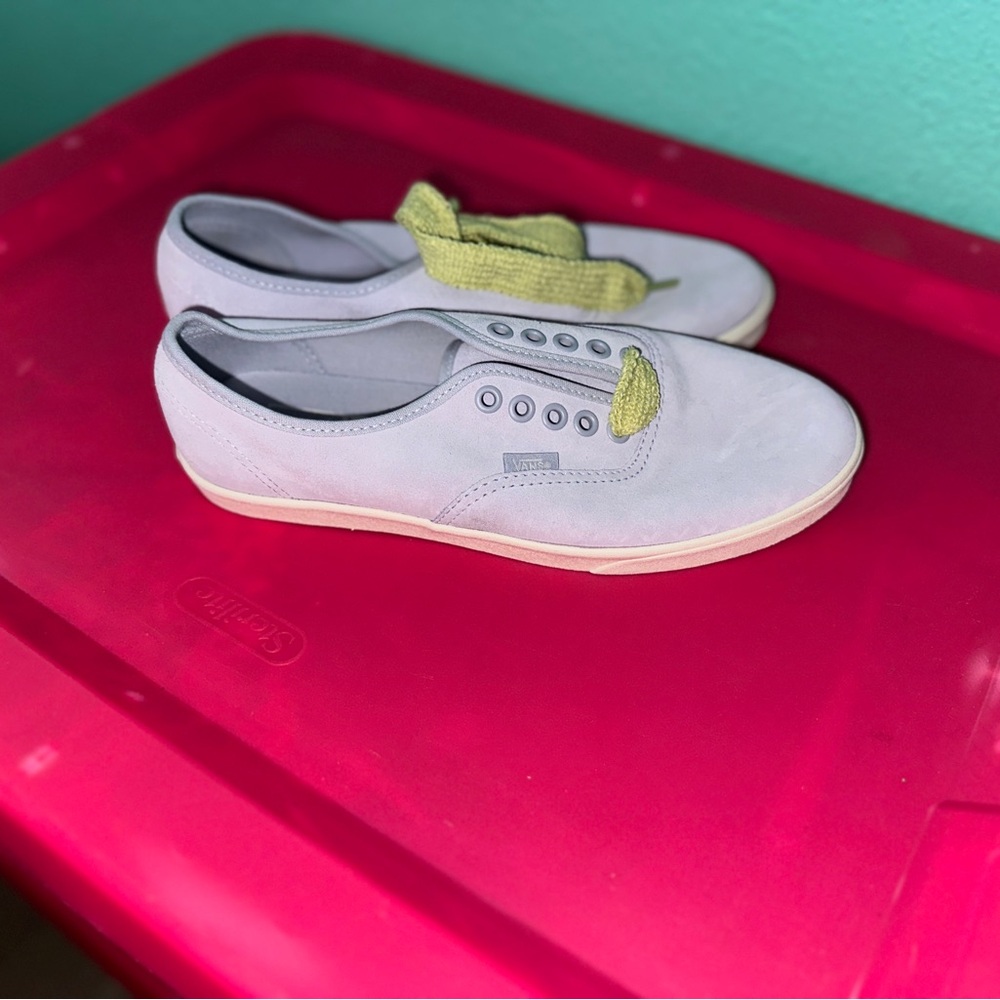 New Vans LowPro Suede Shoes size 8.5